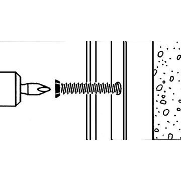 Rahmenschraube BETOfix